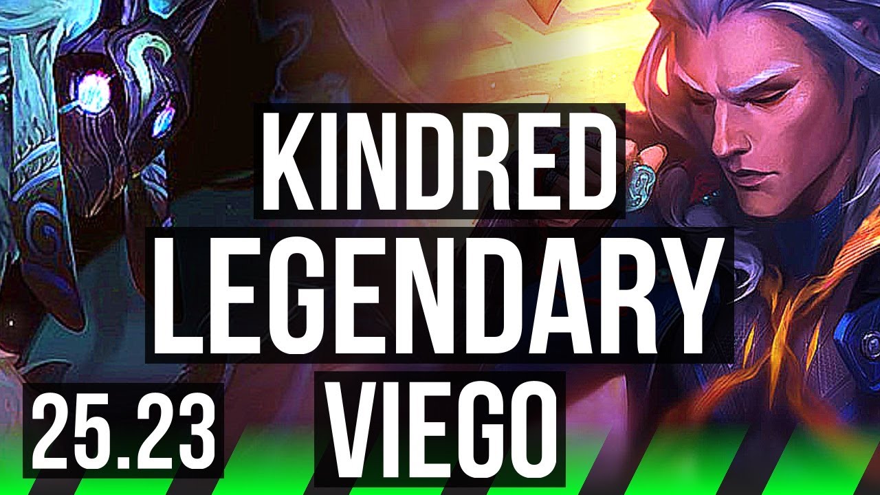 KINDRED vs VIEGO (JGL) | 18/0/6, Legendary | KR Master | 25.23