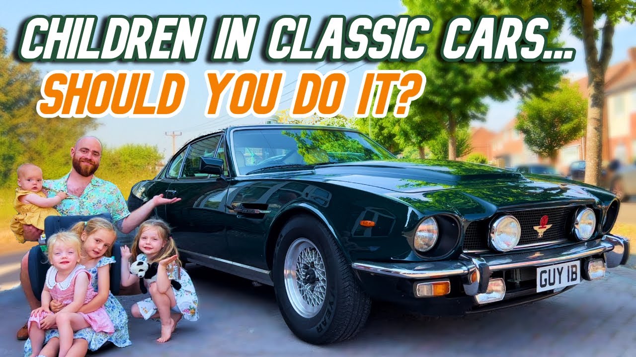 1985 Aston Martin V8 Are Old Cars Safe For Children? YouTube