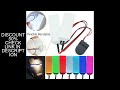 Flexible Bendable DIY LED Light Eyes Kits for Iron Man Halloween Helmet Mask Eye Light Cosplay Acces
