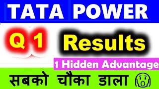 TATA POWER Q1 RESULTS DETAIL ANALYSIS TATA POWER STOCK PRICE NEWS TARGET RATAN TATA EV POWER SMKC