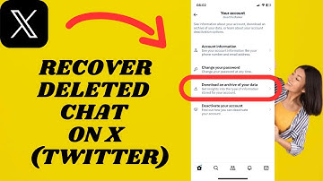 Recover Deleted Chat On X (formerly Twitter)