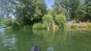 Kyak In River Thames