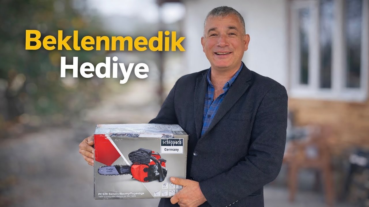 Beklenmedik Hediye! Scheppach Budama Testeresi Geldi 😱