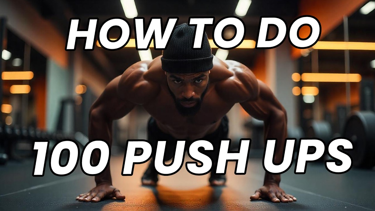 HOW TO DO 100 PUSH UPS IN UNDER 10 MINUTES - YouTube