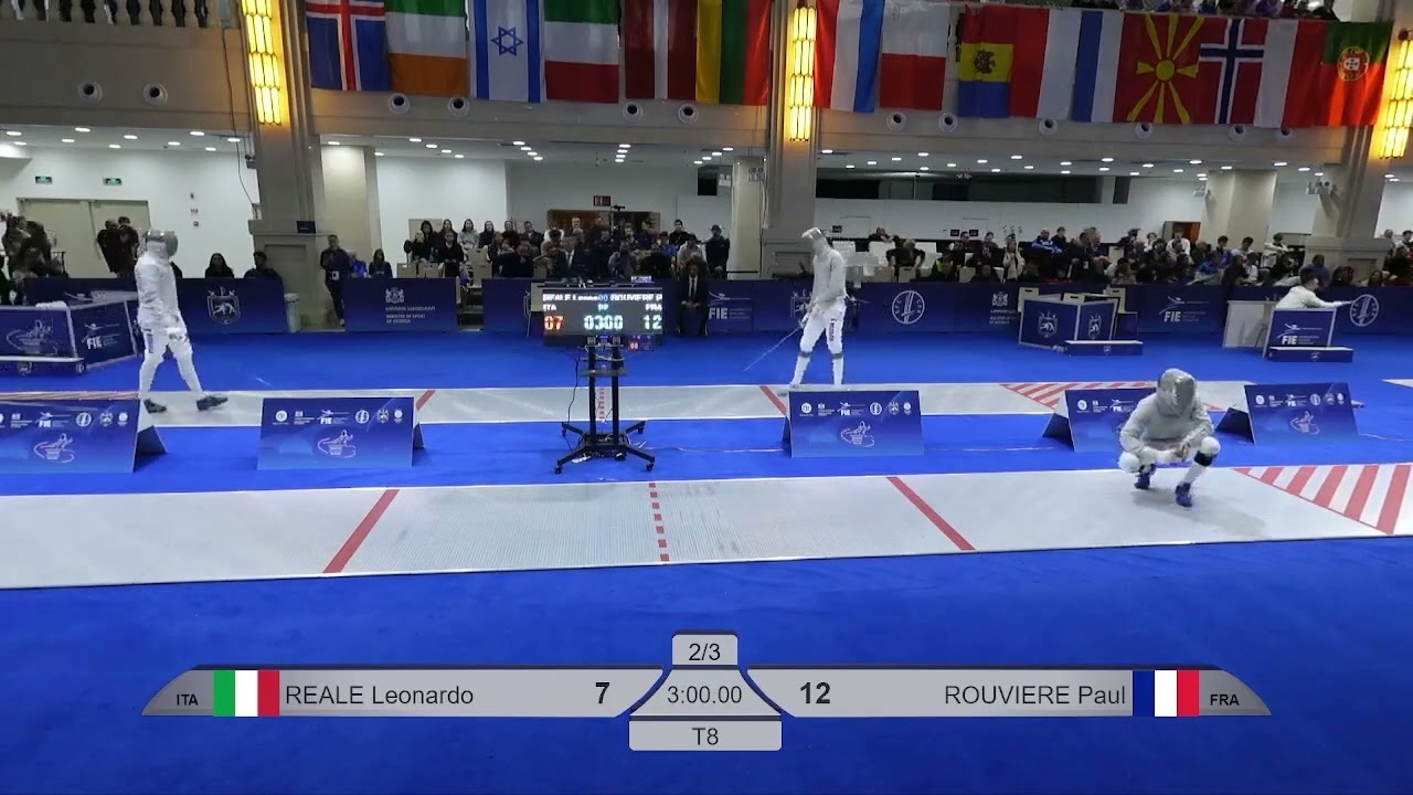 Euro Champs 2026 JMS - L8 - Leonardo Reale ITA v Paul Rouviere FRA