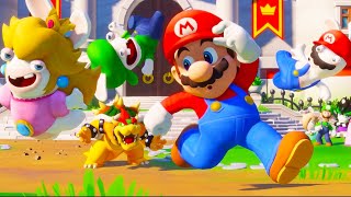 Mario + Rabbids Sparks of Hope - All Cutscenes The Movie HD