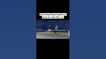 They Kept Returning Every Shot So I Did This! 🤯 #pickleball #fyp #viral #shorts #reels