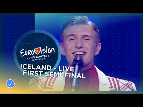 Ari lafsson - Our Choice - Iceland - LIVE - First Semi-Final - Eurovision 2018