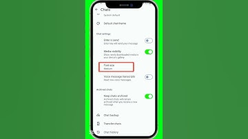 Whatsapp Me Font Size Kaise Change Kare / How To Change Font Size In Whatsapp | #shorts