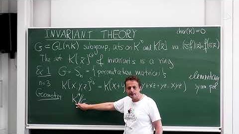 Invariant Theory