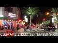 Clematis Street at Night, West Palm Beach, Florida - Friday Sept 18.2020