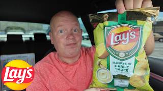 Lays Brazilian Style Garlic Sauce Chips Review