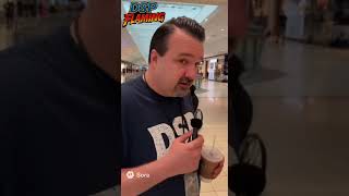 DSP Is Out Here At The Mall Challenging Disabled People