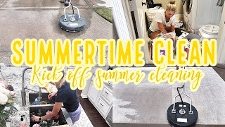 SUMMER CLEANING MOTIVATION 2021 / SUMMERTIME CLEAN / SUMMER CLEAN WITH ME 2021 / CLEAN WITH ME 2021