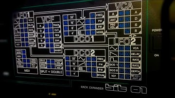 Crumar Bit01 Sound Patches Demo control by Crumar/Unique DBM Master Keyboard