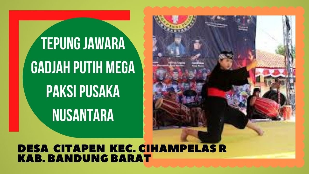 Tepung Jawara Gadjah Putih Mega Paksi Pusaka Nusantara - YouTube