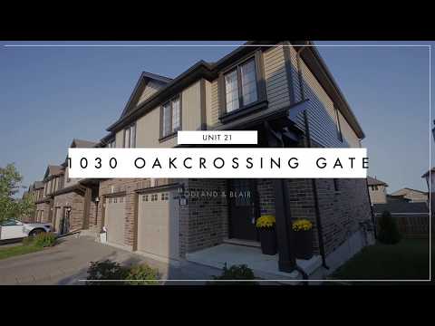 Unit 21 - 1030 Oakcrossing Gate -  SOLD