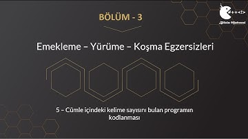 Sıfırdan İleri C# Eğitimi - Cümledeki Kelime Sayısını Bulan Program - Proje 5
