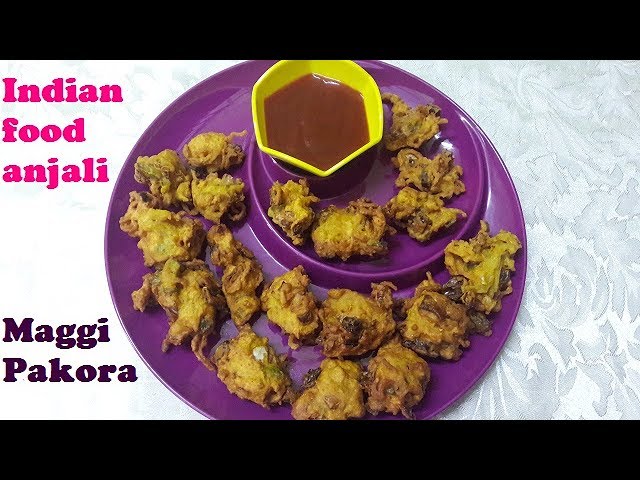 Maggi Pakoda Recipe in Hindi/मेगी का पकोड़ा-- kids special/breakfast/snack/tiffin recipe | indian food and beauty