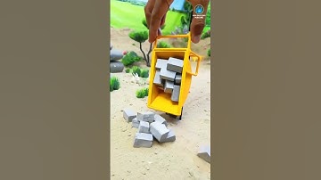 Incredible VV-Tiny house made with mini bricks part1 #miniature #diy