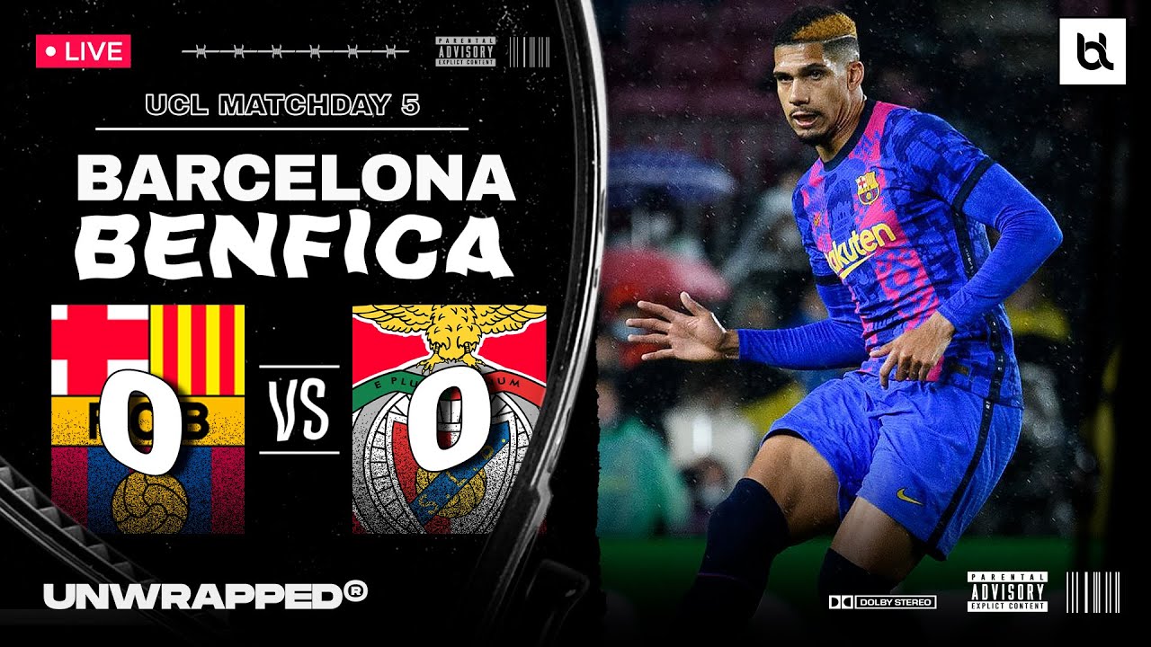 Barcelona vs. Benfica - Football Match Report - November 23, 2021 ...