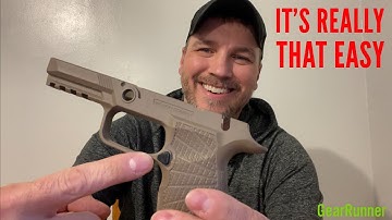 Sig P320 / P365 Mag Release Install