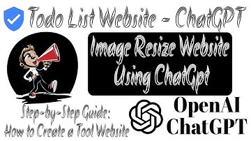 Create an Image Resizing Website with ChatGPT - Step-by-Step Tutorial