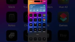 iPhone theme -Widgy Widgets -Lock Launcher Lock Screen App taps -no labels no jailbreak screenshot 4