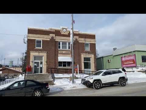 Sioux Lookout Ontario Canada-Hub of North-4K Video