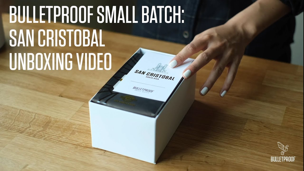 Bulletproof Small Batch Coffee: San Cristobal - Unboxing Video