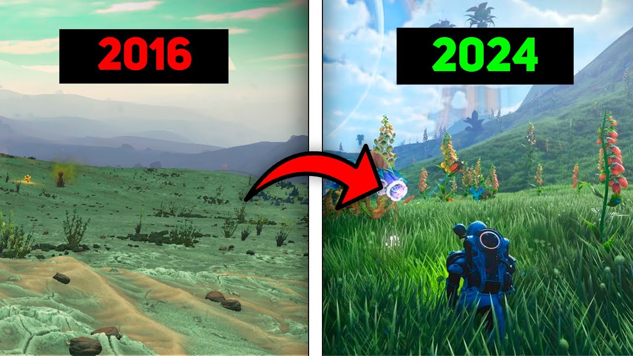 NO MAN'S SKY 2016 VS 2024 - DEL FRACASO AL ÉXITO