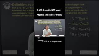 Algebra and number theory important topics for exam B.A B.Sc Hons math Kurukshetra university Anuman