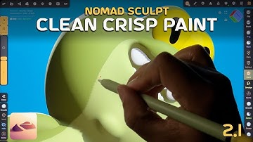 Nomad Sculpt Quick Tutorial: Clean Crisp Painting