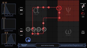 SpaceChem - Split Before Bonding
