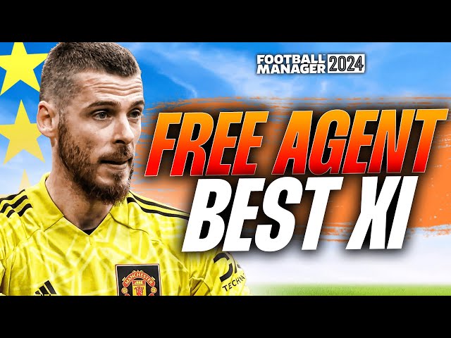 The BEST FM24 FREE AGENTS!  Football Manager 2024 Best Players 