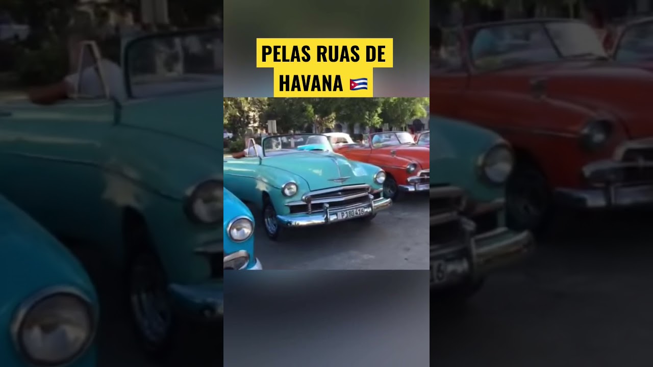 Carros antigos em Cuba (Havana) 