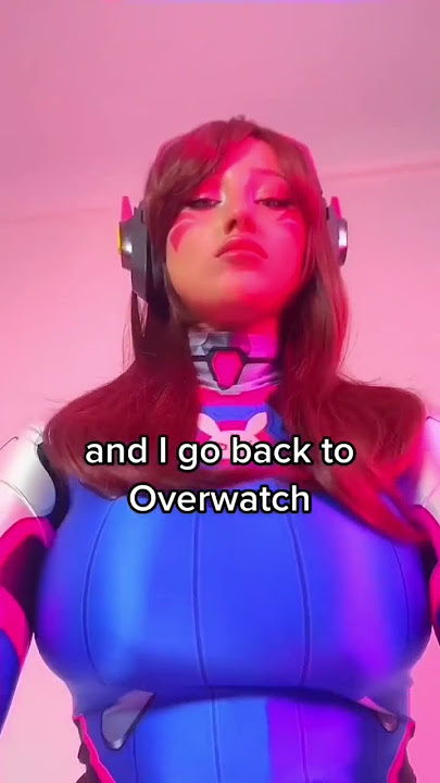 who’s excited for Overwatch2? 🤩 #overwatch2 #Dva #cosplay