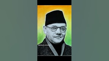 Netaji Subhash Chandra Bose Drawing ✍️❤️ Republic Day 🇮🇳 #shorts #netaji#23january #republicday #art