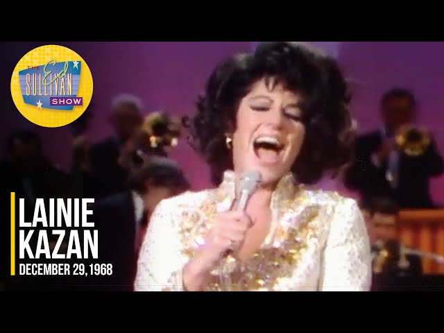 Lainie Kazan The Trolley Song on The Ed Sullivan Show class=