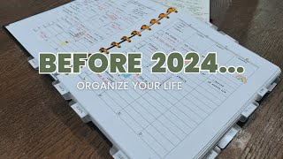 Start Organizing Your Life On Paper #vlogmas #day1