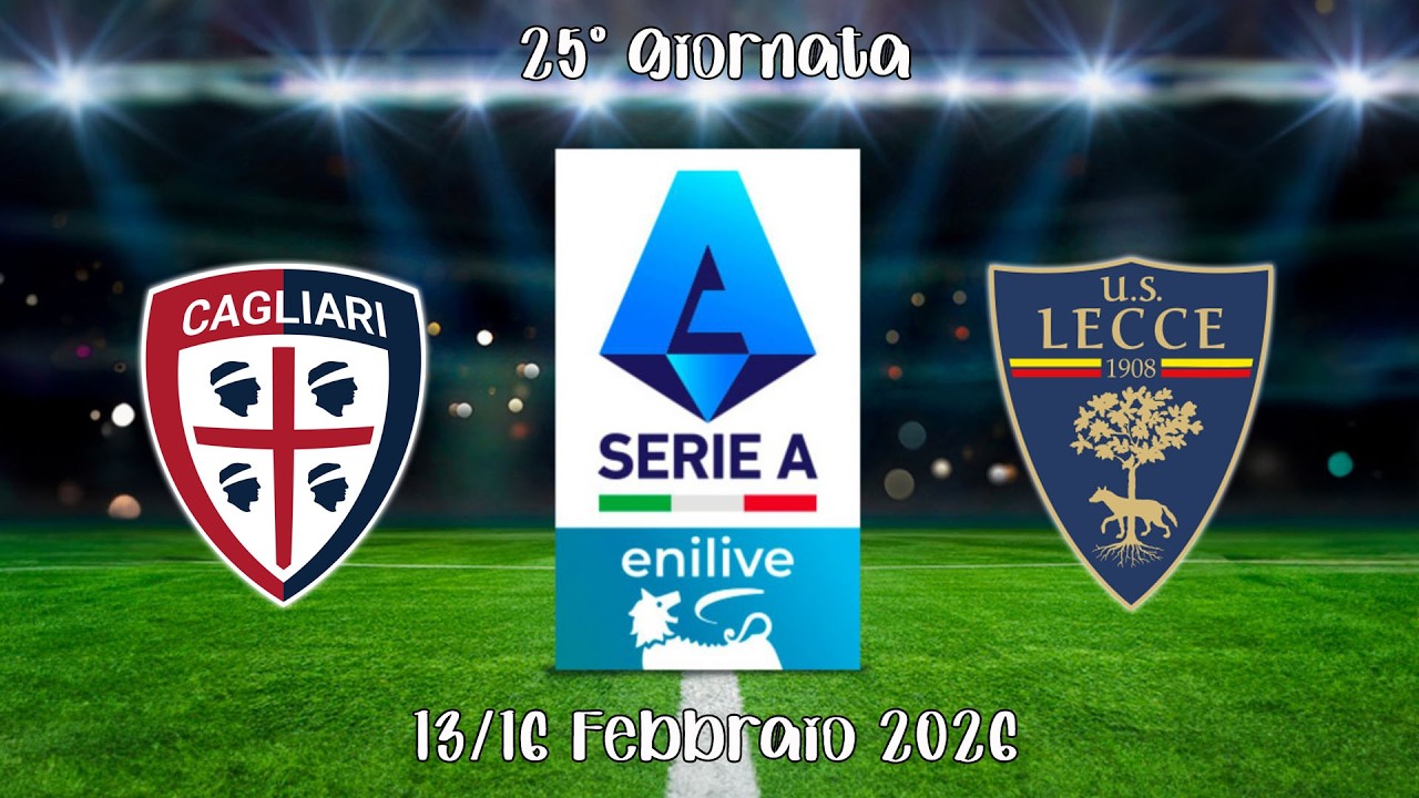 Cagliari - Lecce | 25° giornata Serie A EniLive 25/26 | Simulazione su EA FC 26
