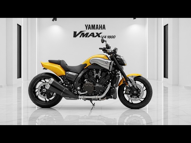 2026 Yamaha VMAX V4 1800 Officially Launched – The Most INSANE