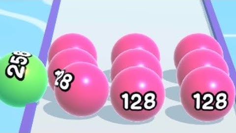 BALL RUN 2048  - All  Levels Gameplay IOS  (Levels 134 -138).