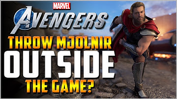 How FAR Can Thor Throw Mjolnir?! | Marvel Avengers Beta