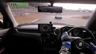 2020.12.② 岡山国際 スイフトスポーツ ZC33S スイスポ TI　REVSPEED