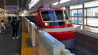 東武200系205F特急浅草駅行き南越谷駅通過(2023/1/31)