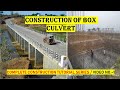 Construction of Box Culverts vol-1 | #Raft #Cutoffwall #Layout #Plan #Excavation #Reinforcement