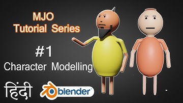 MJO Tutorial series | Part 1 | Character modelling | Blender tutorial