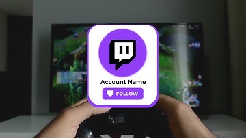 Custom animated Twitch follow button overlay for intro videos