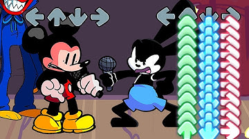 FNF Playtime - But Oswald & Mickey Mouse Sings It (Oswald Vs Mickey Mouse but Oswald NOT THAT OLD)